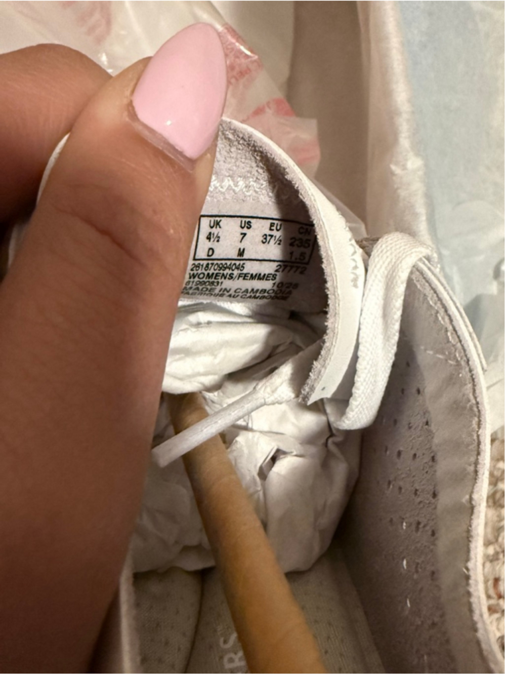 NWT Clarks Cloudsteppers Solevana Style White Leather Shoes- Size 7 (Women’s) - Picture 5 of 5